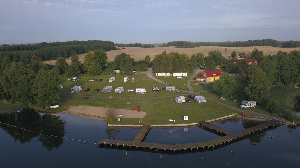 Camping Masurischer See Giżycko Erholung in Polen